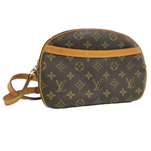 Louis Vuitton Blois Shoulder Bag Monogram Brown